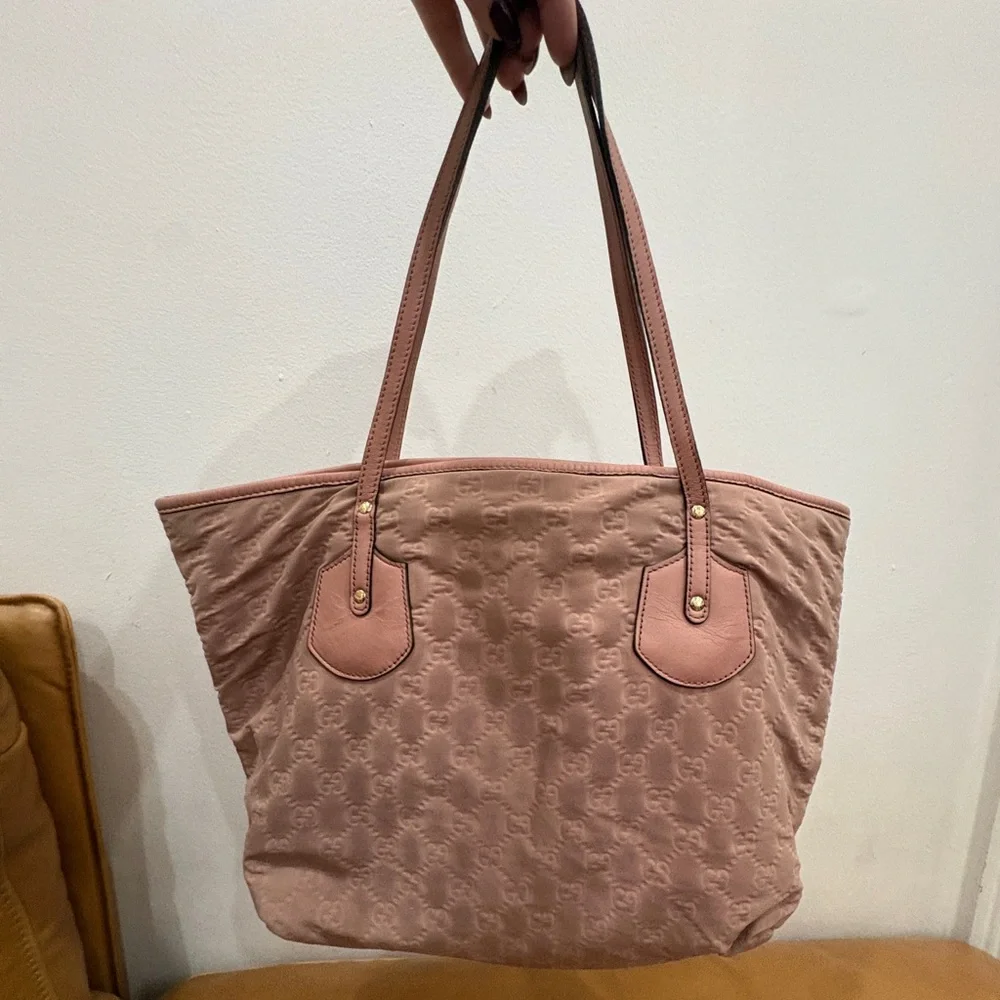 Vintage Gucci Pink Handbag/Tote - Picture 2 of 7